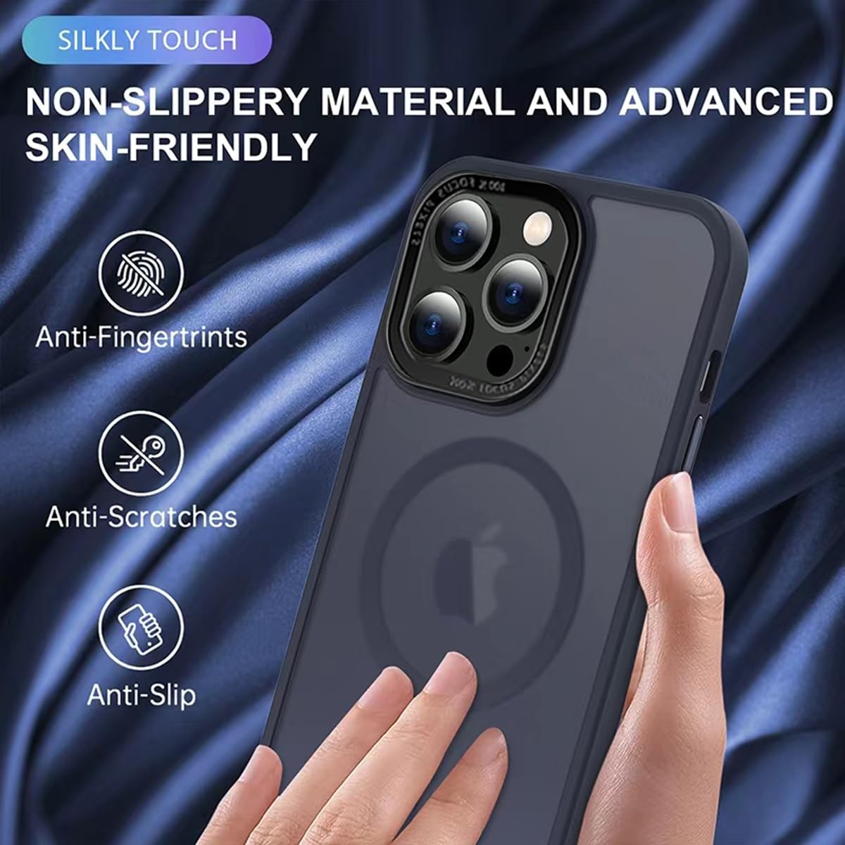 custodia a 360° per iPhone 14 Pro Max, chiara copertura