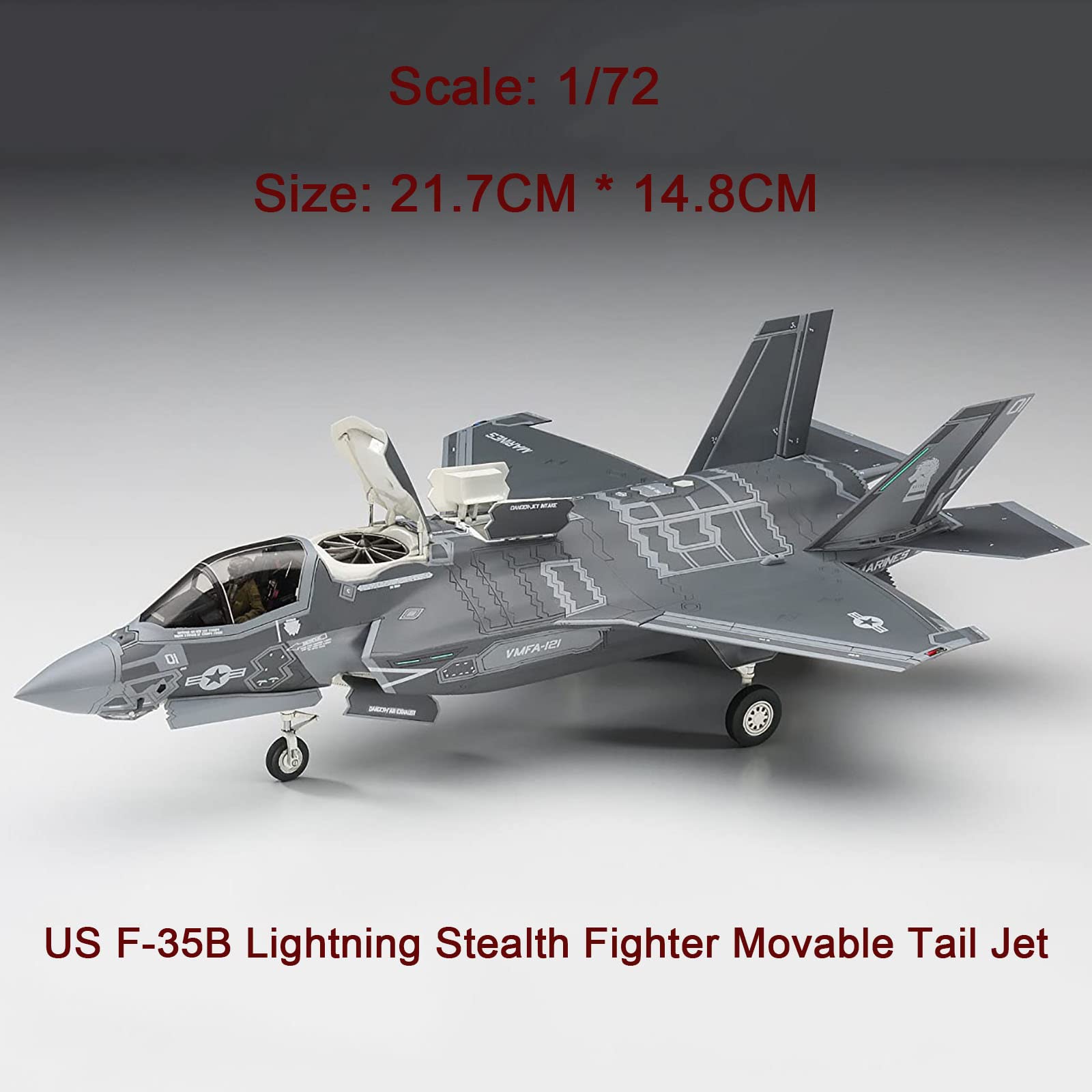 Amazon.co.jp: 1:72スケールモデル飛行機F-35ライトニングII B