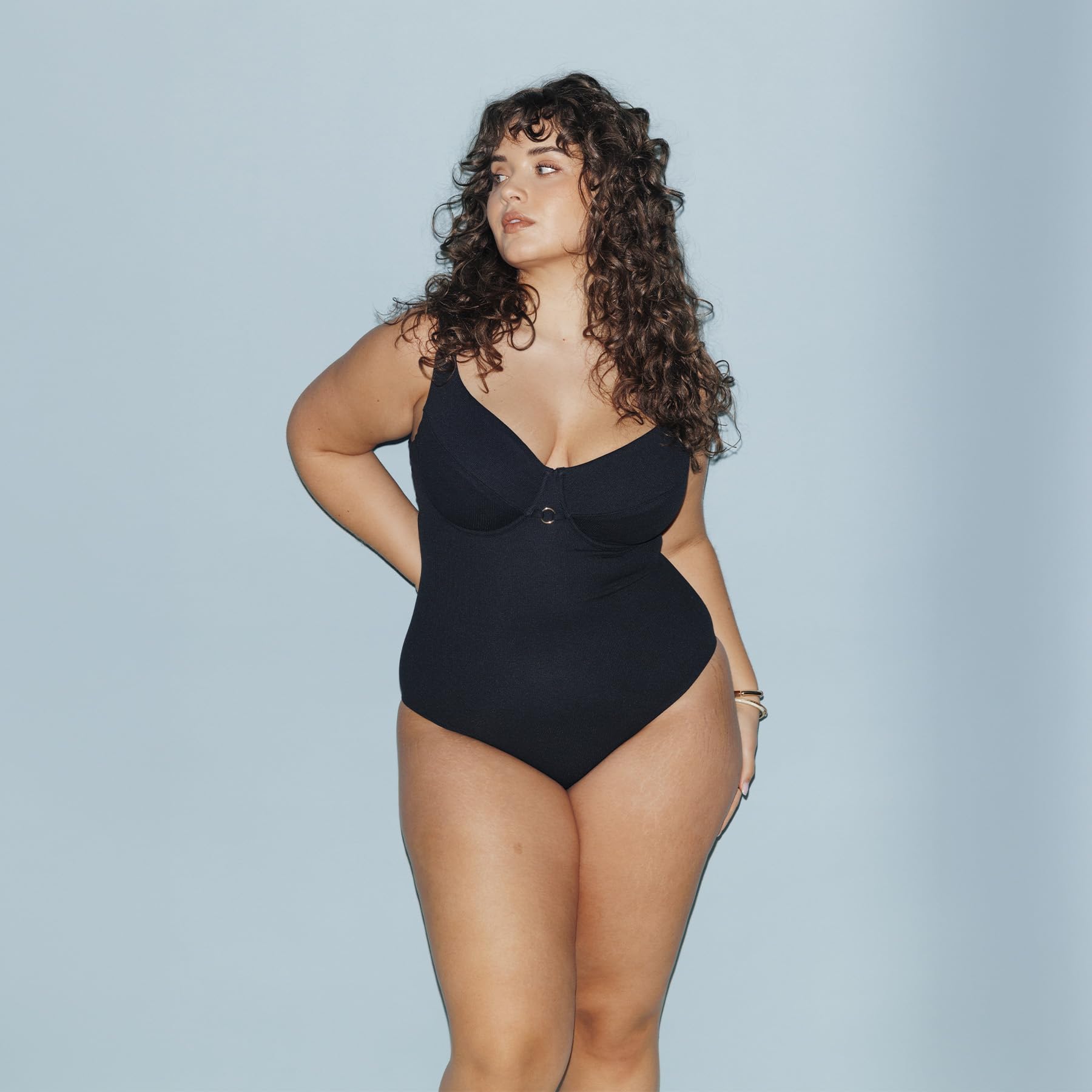 Maillot de Bain 1 pièce - Noir - Malou - Femme