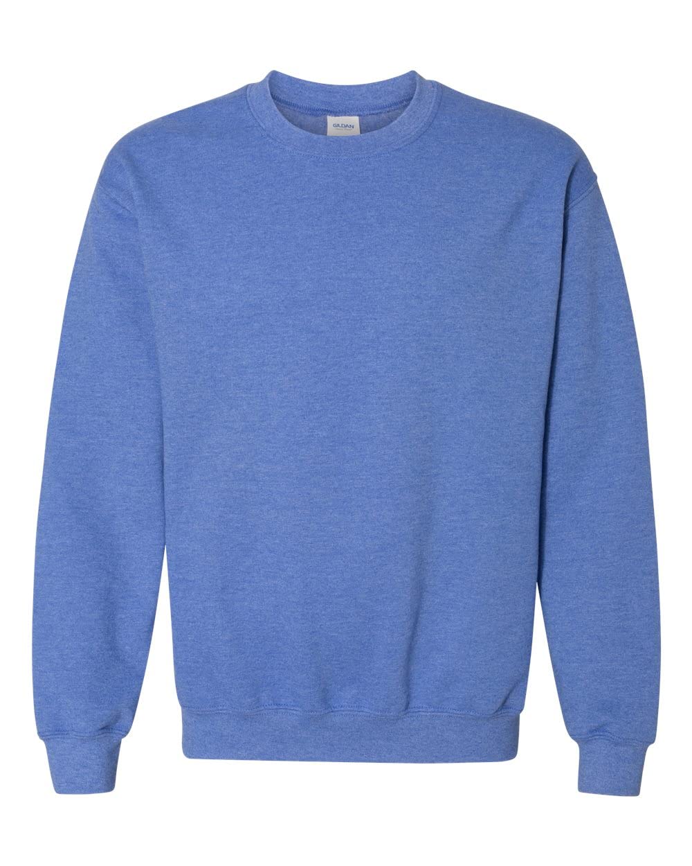 Gildan G18000 sweat en molleton lourd anti-boulochage couleur Heather Sport Royal XXL