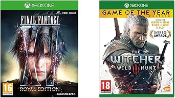 Final Fantasy XV Royal Edition Xbox One & The Witcher 3 Game of the Year Edition Xbox One