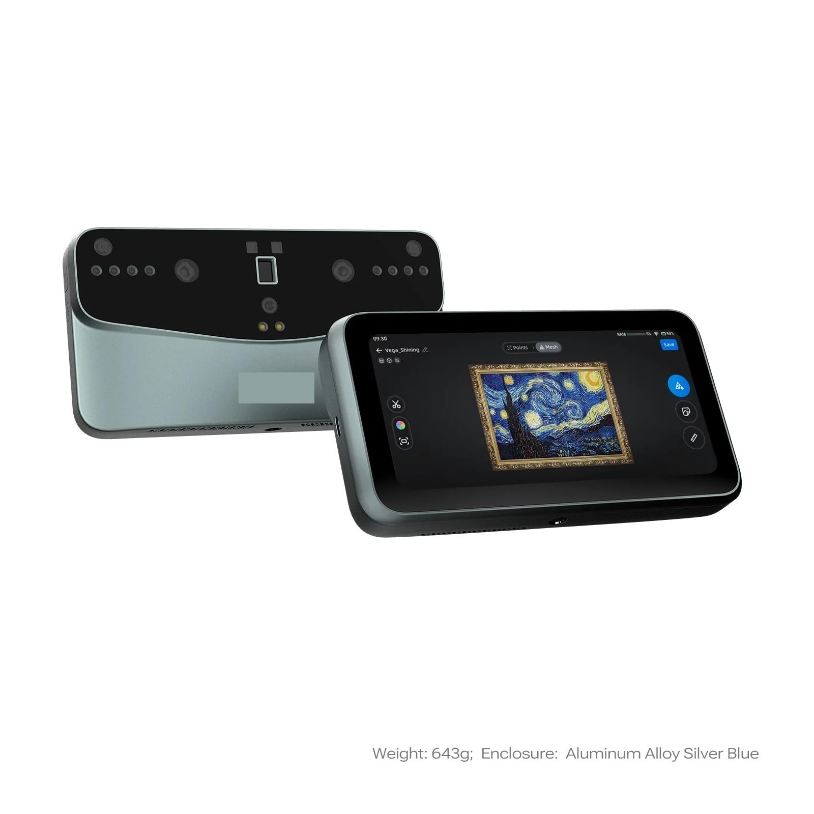 Scanner 3D Einstar3D ad alta precisione portatile, veloce e versatile, pronto for l'uso all'aperto