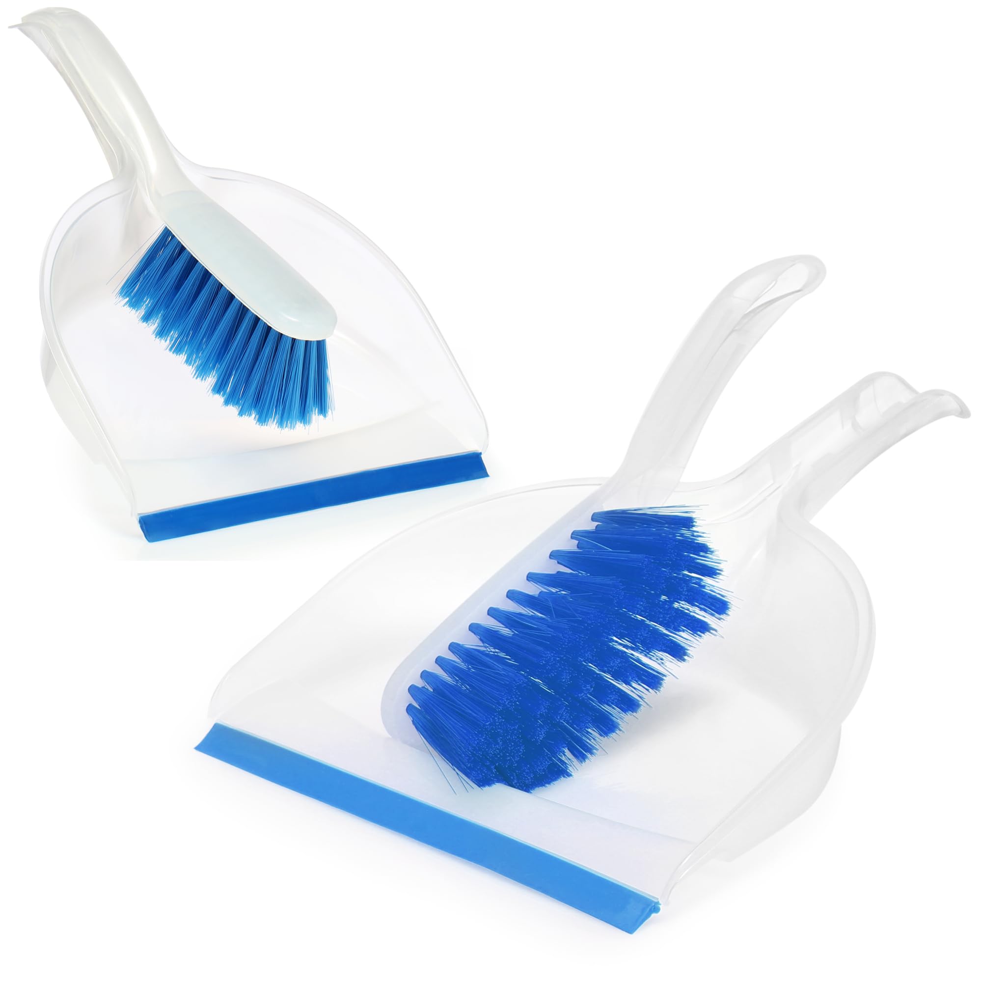 Scopa E Paletta Pieghevole Con Manico Lungo - Set Pulizia Casa E Giardino, Raccoglitore Verticale - Foto 13