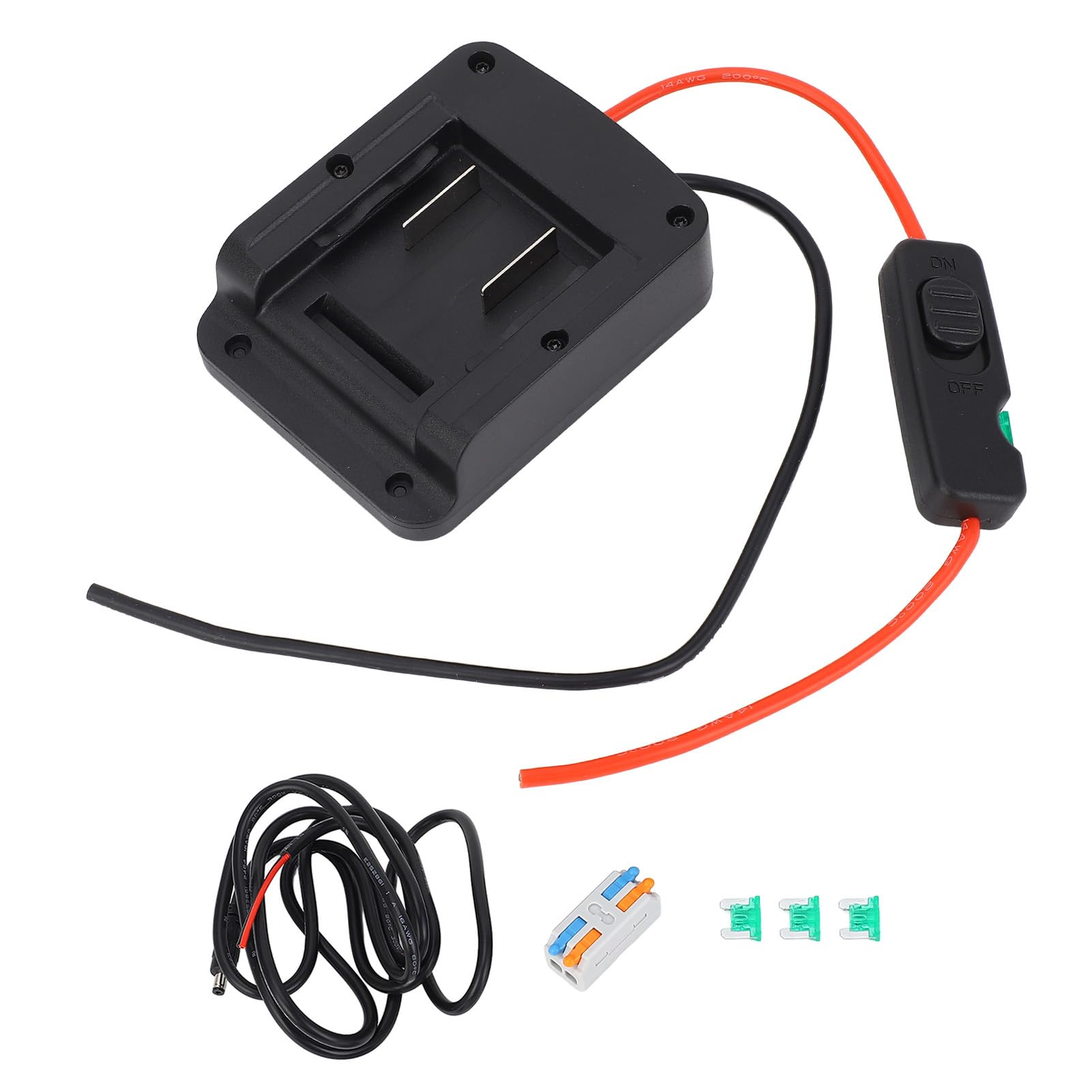 Amazon | ミニディッシュアンテナ用 DC 電源ケーブル、 ポータブル電源