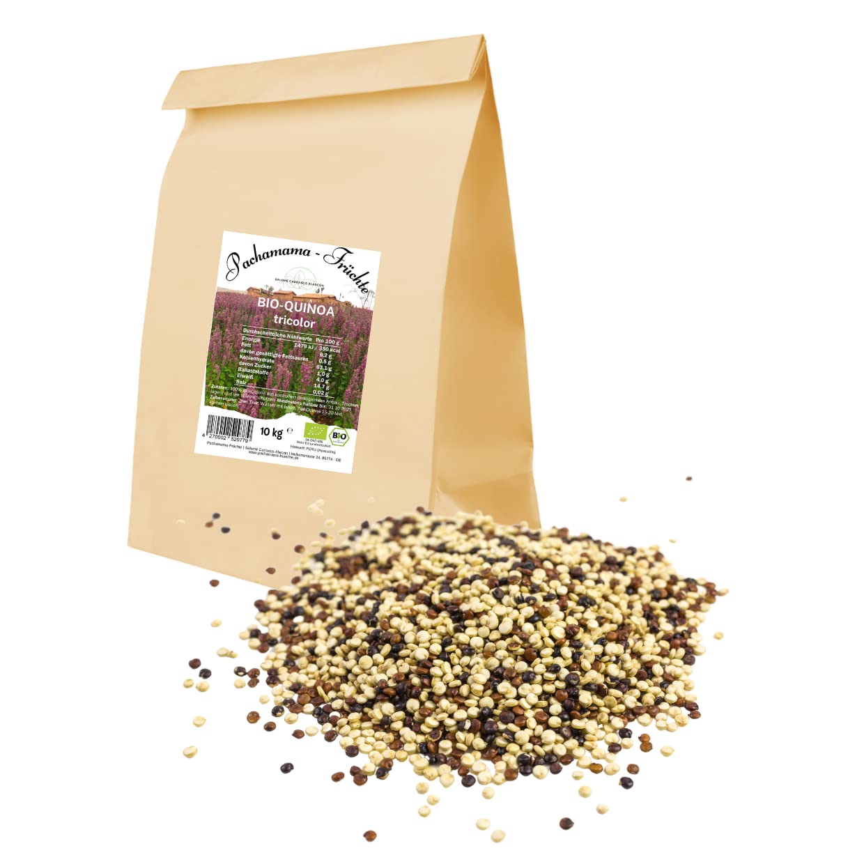 BIO Quinoa tricolor bunt 3 x 5 kg