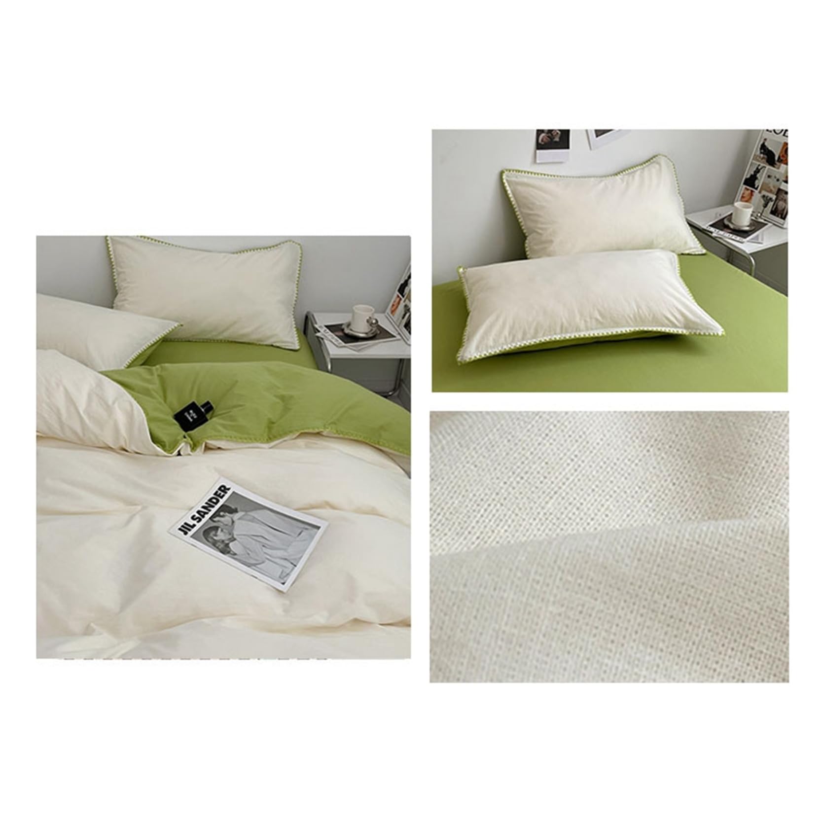 Amazon｜布団カバー 4点セット 1.8m 200×230cm セミダブル 柔らかい