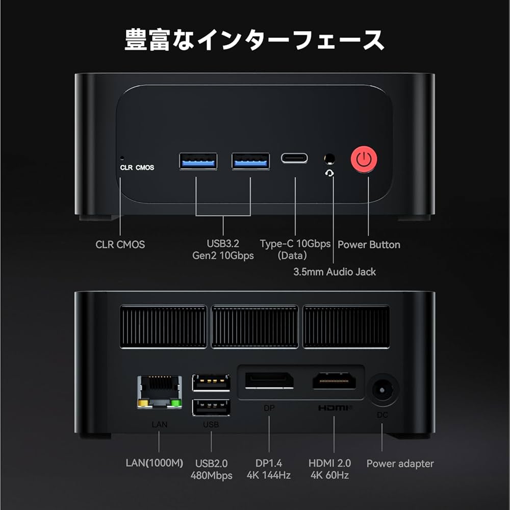 Amazon.co.jp: TRIGKEY G12 ミニPC I5 インテル第12世代 I5