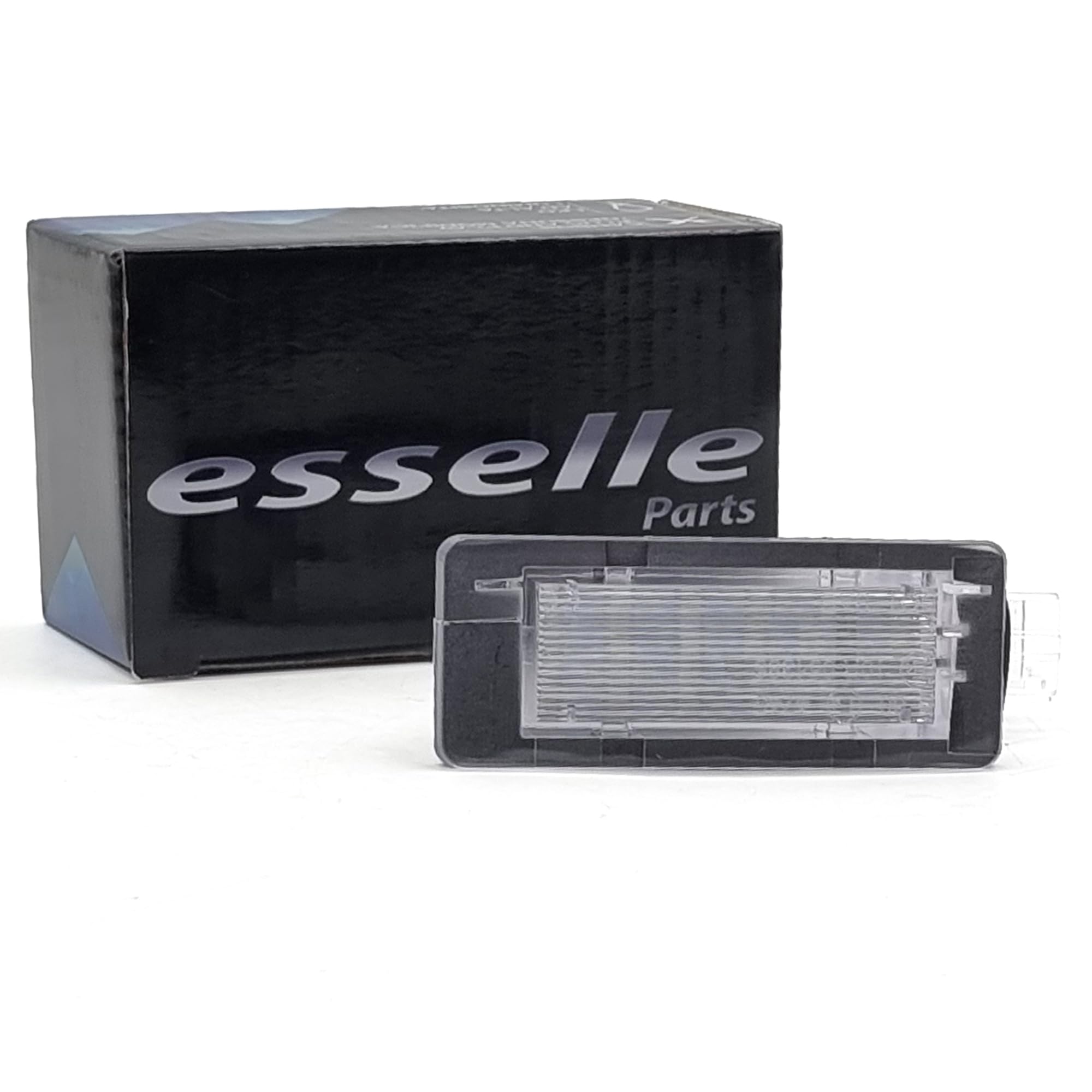 Placchette Luci Targa LED Compatibili con Renault Captur Espace 4 Laguna mk2 Laguna 3 Latitude Modus Scenic 2 Scenic 3 Scenic Xmod Zoe 18 SMD CANBUS 6000K Bianco Ghiaccio Plug & Play Nessun Errore