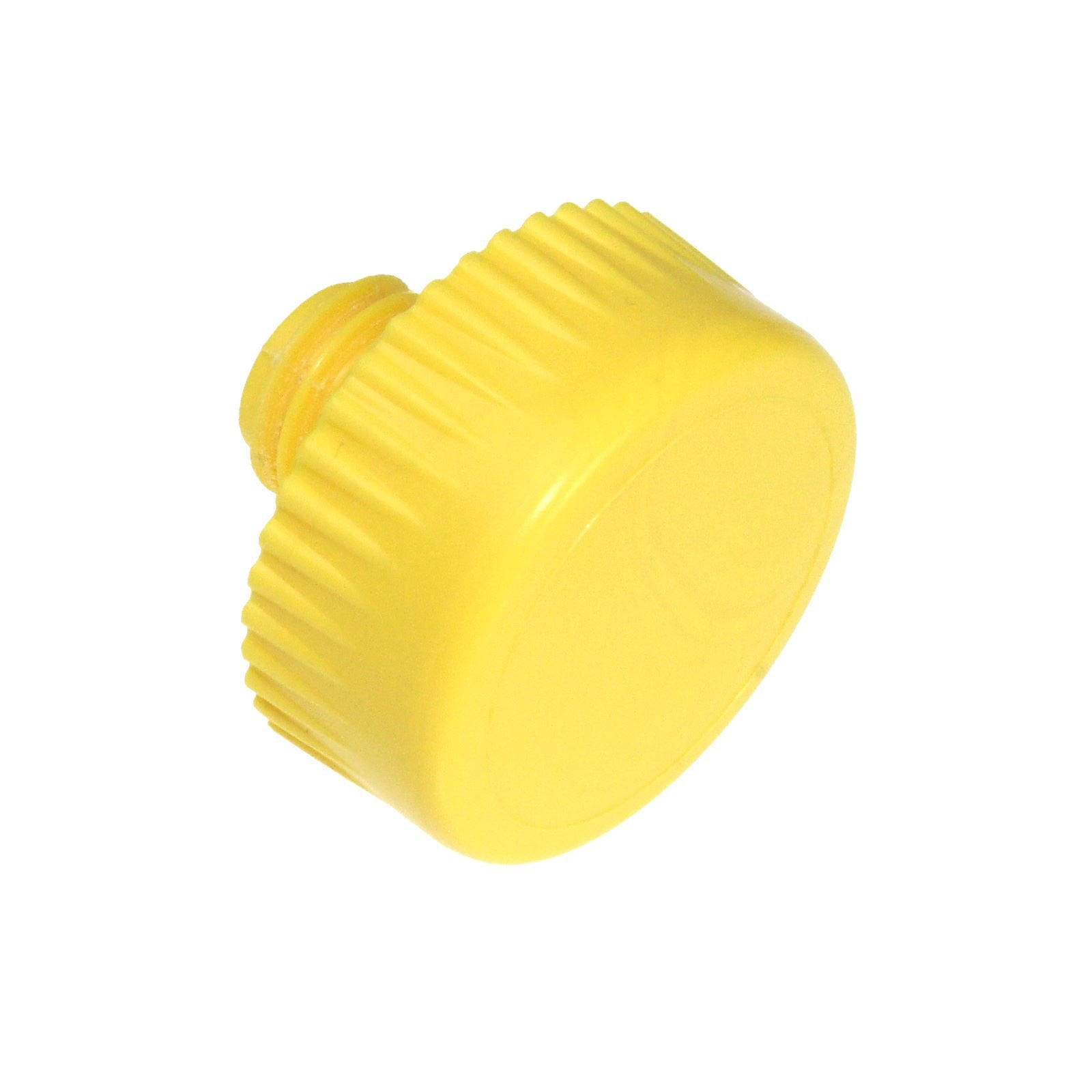 Thor Hammer Yellow 2 X Spare Nylon Head Thor Glazing Hammer Medium Face 38Mm Ends Window Mallett