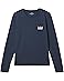 Vineyard Vines Kids Ghost Pups Logo Box Long-Sleeve Pocket Tee (Big Kid) - Main View