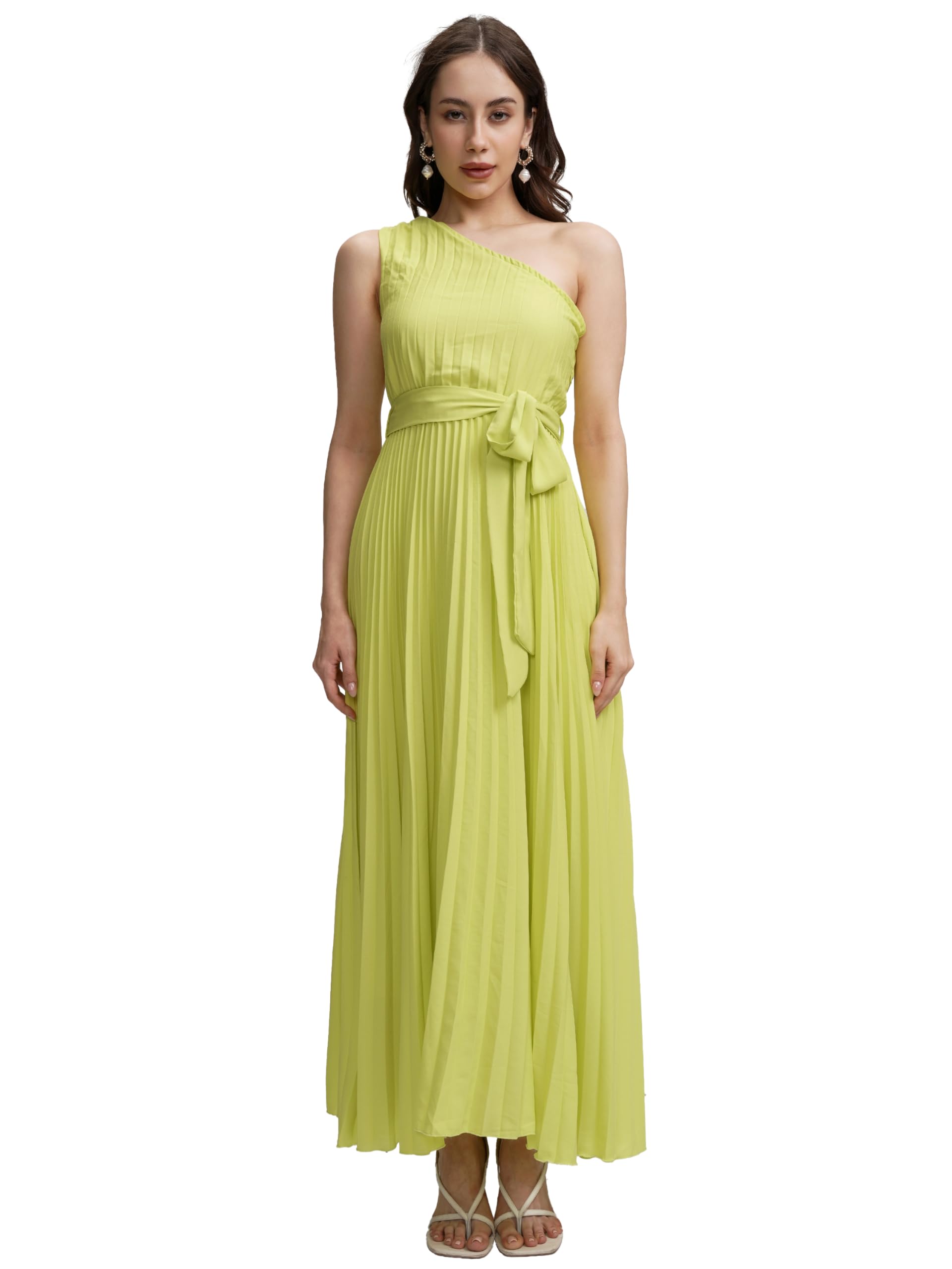 Women's Sleeveless Round Neck Solid Dresses | Stylish| Casual-image-15
