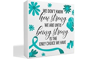 Cervical Cancer Awareness Gifts for Women: Inspirational Support Encouragement Decor