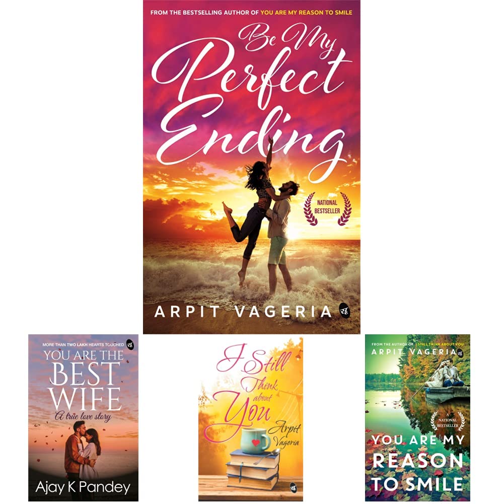 Be My Perfect Ending + You are My Reason to Smile + I Still Think about You + You are the Best Wife: A True Love Story(Set of 4 Books) Product Bundle