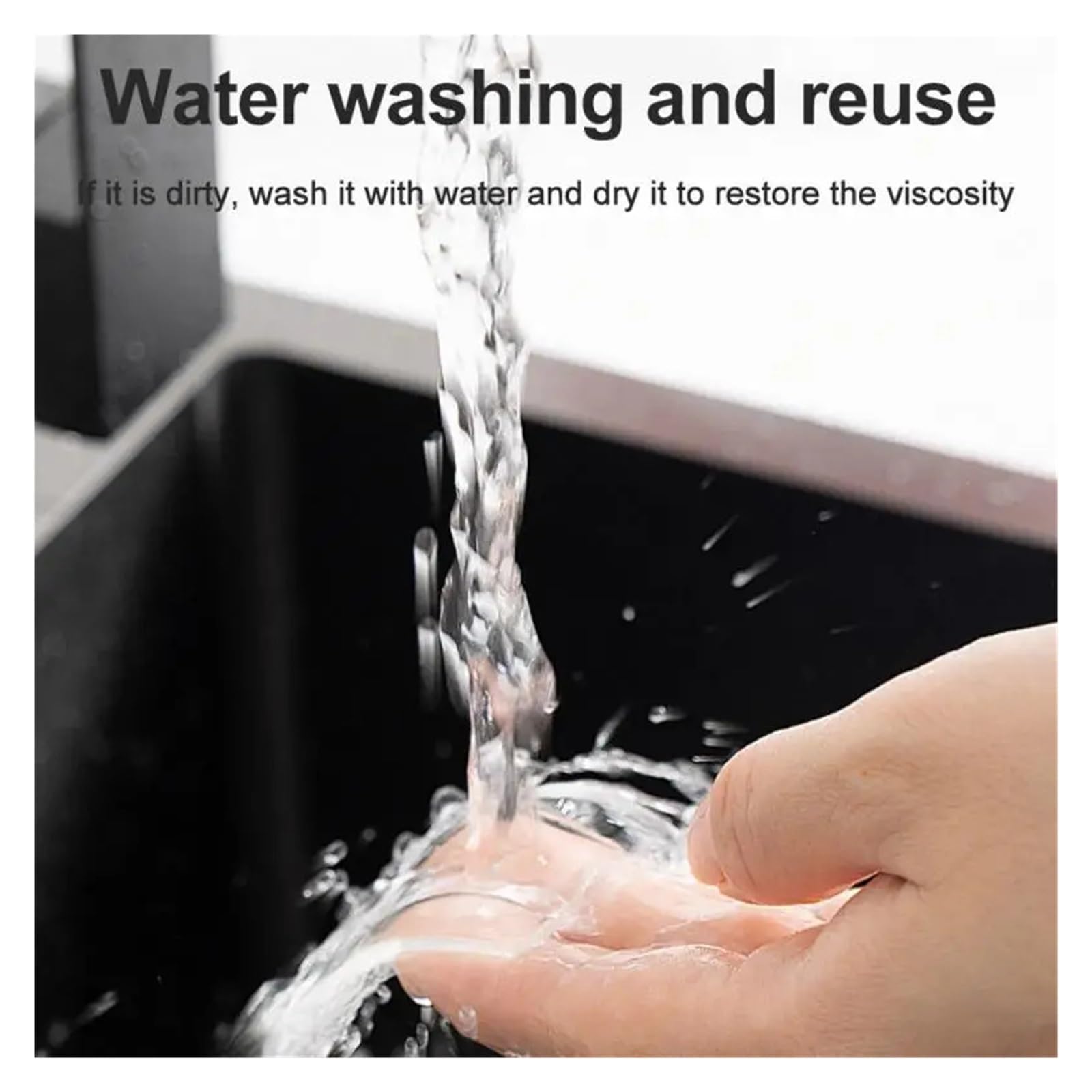 Nastro adesivo biadesivo trasparente, Nastro biadesivo trasparente da cucina da 1 m/2 m/3 m/5 m, nastri riutilizzabili for il bagno, decorazioni for la casa, lavabili, super(20mmx3m)