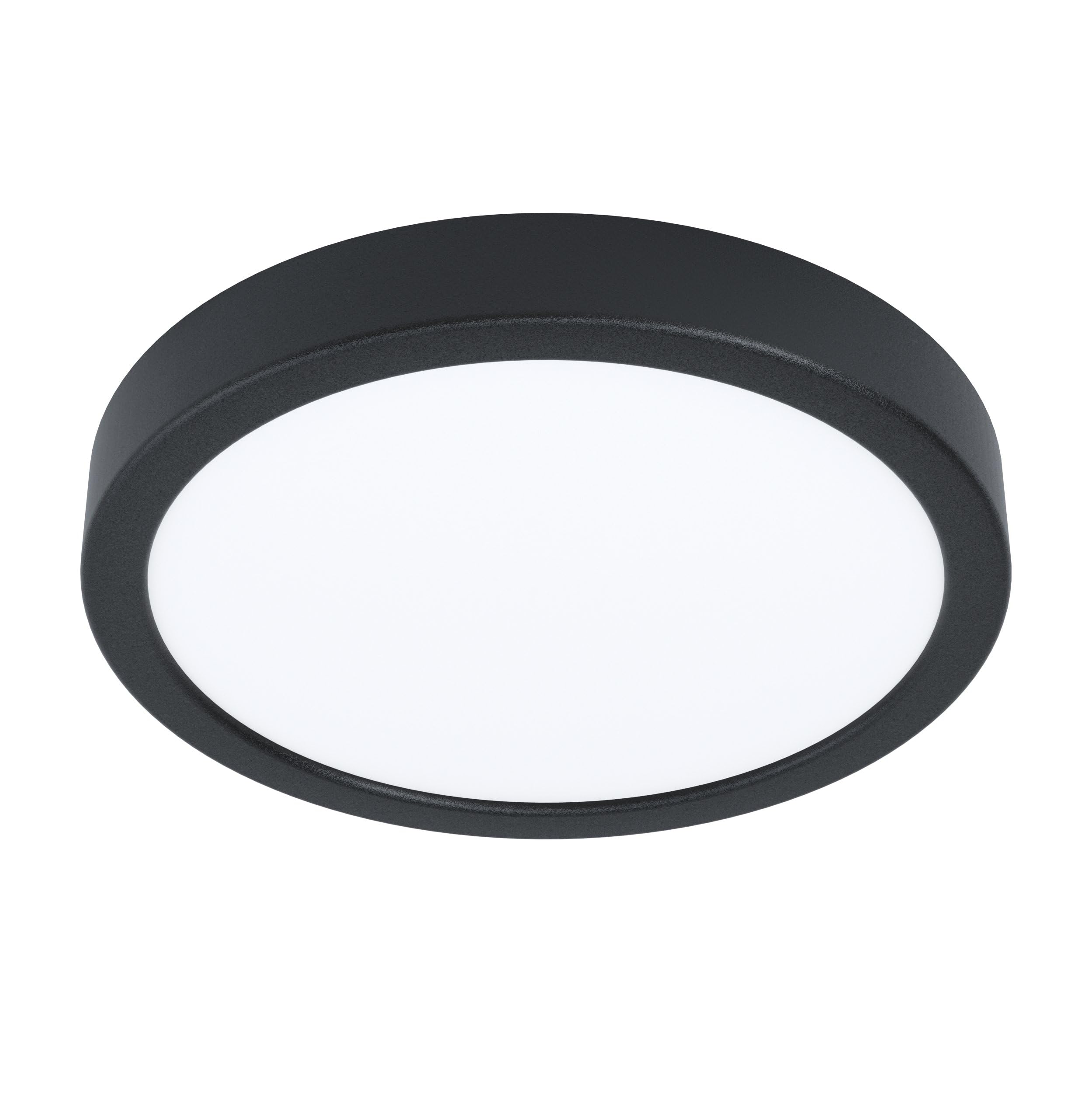 Eglo Black Argolis 2 Metal Led Outdoor Surface Light, Minimalist Design (H) 30Mm