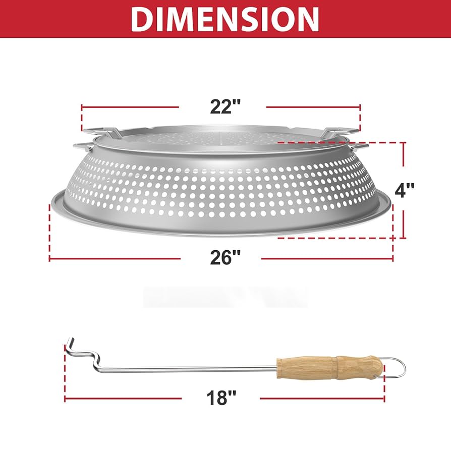 Amazon.com: Spark Shield for Solo Stove Yukon - Stainless