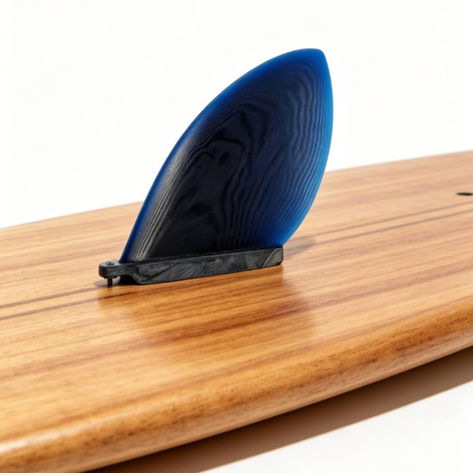 Baoblaze de Surf de 10pulgadas Central Quilla para Longboard Quilla para Tabla Fibra de Vidrio Superficie Tejida Tipo Malla Conexión Estable Adecuada para