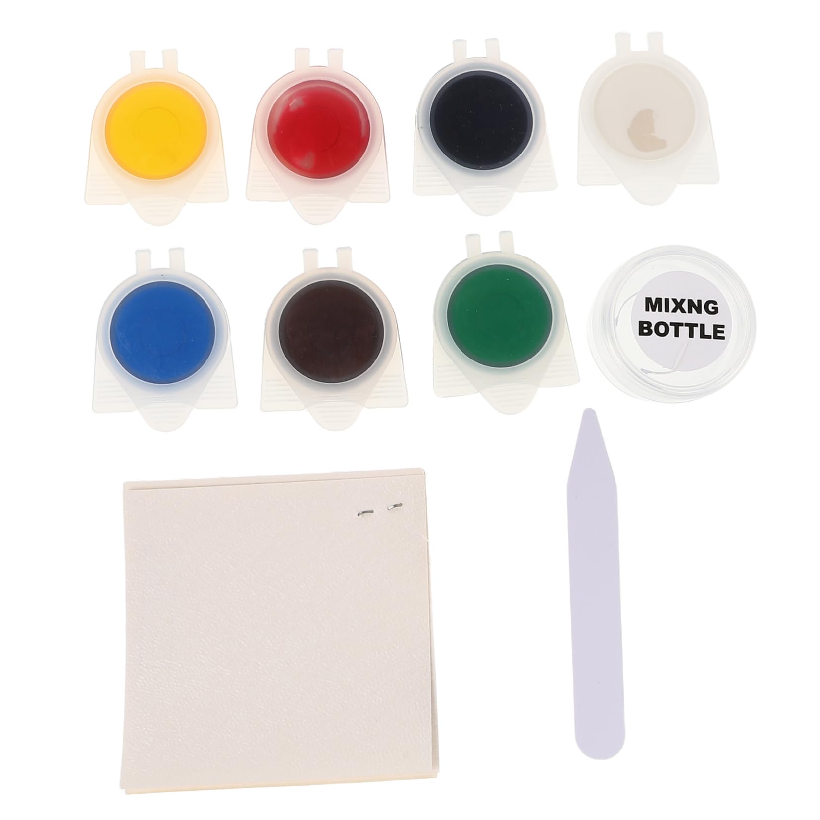 GRIRIW 1Set Vinyl Repair Kit for Car Interior and Furniture Vinyl Upholstery Restoration for Couches Chairs Jackets and More Fix Scratches Tears and Burn