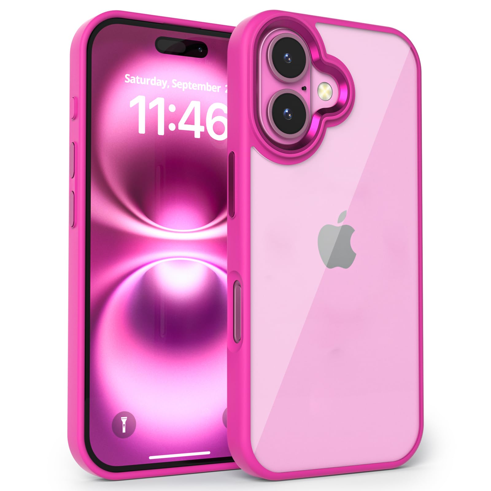 iPhone16 pink 256GB 純正クリアケース　セット iPhone16 pink 256GB 純正クリアケース セット