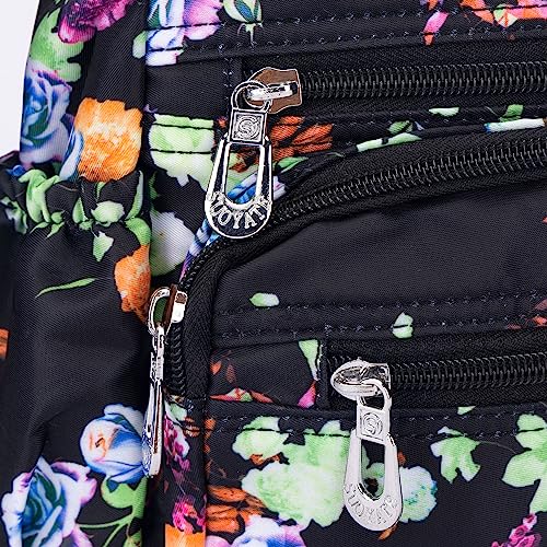 Image of Pealwel Women Shoulder Handbag Roomy Multiple Pockets Bag Ladies Crossbody Purse Tote Top Handle Satchel