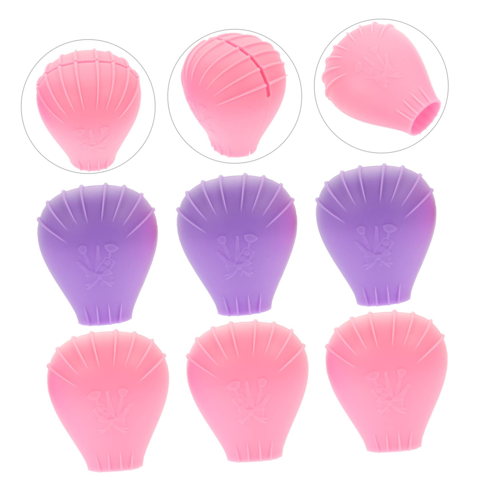 Housoutil 24pièces Housses De Réutilisables Pour Pinceaux De Maquillage Couvre-pinceaux Anti-poussière Et Étanches Pour Transport Rangement