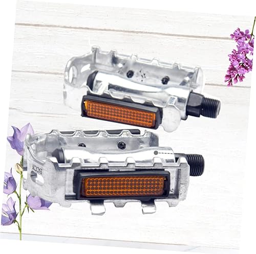 Miniatura 4 de VANZACK 1 par Bling Accesorios Bicicletas para Adultos Negro Cleats Aleación de Aluminio Pedales de Bicicleta