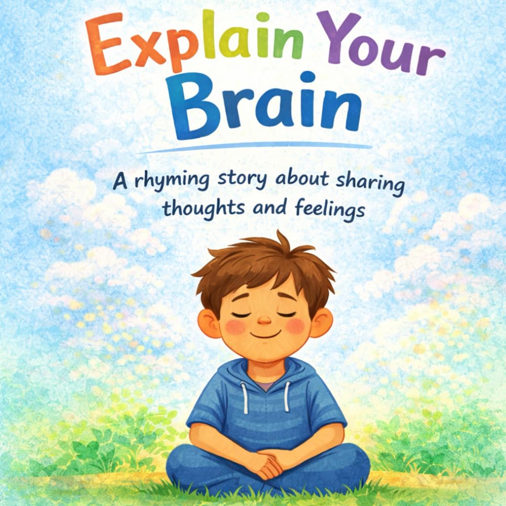 Explain Your Brain: A Rhyming Picture Book About Big Feelings, Calm Breathing, and Finding Your Words: A Social-Emotional Learning Story for Kids About Emotions, Mindfulness, and Self-Regulation