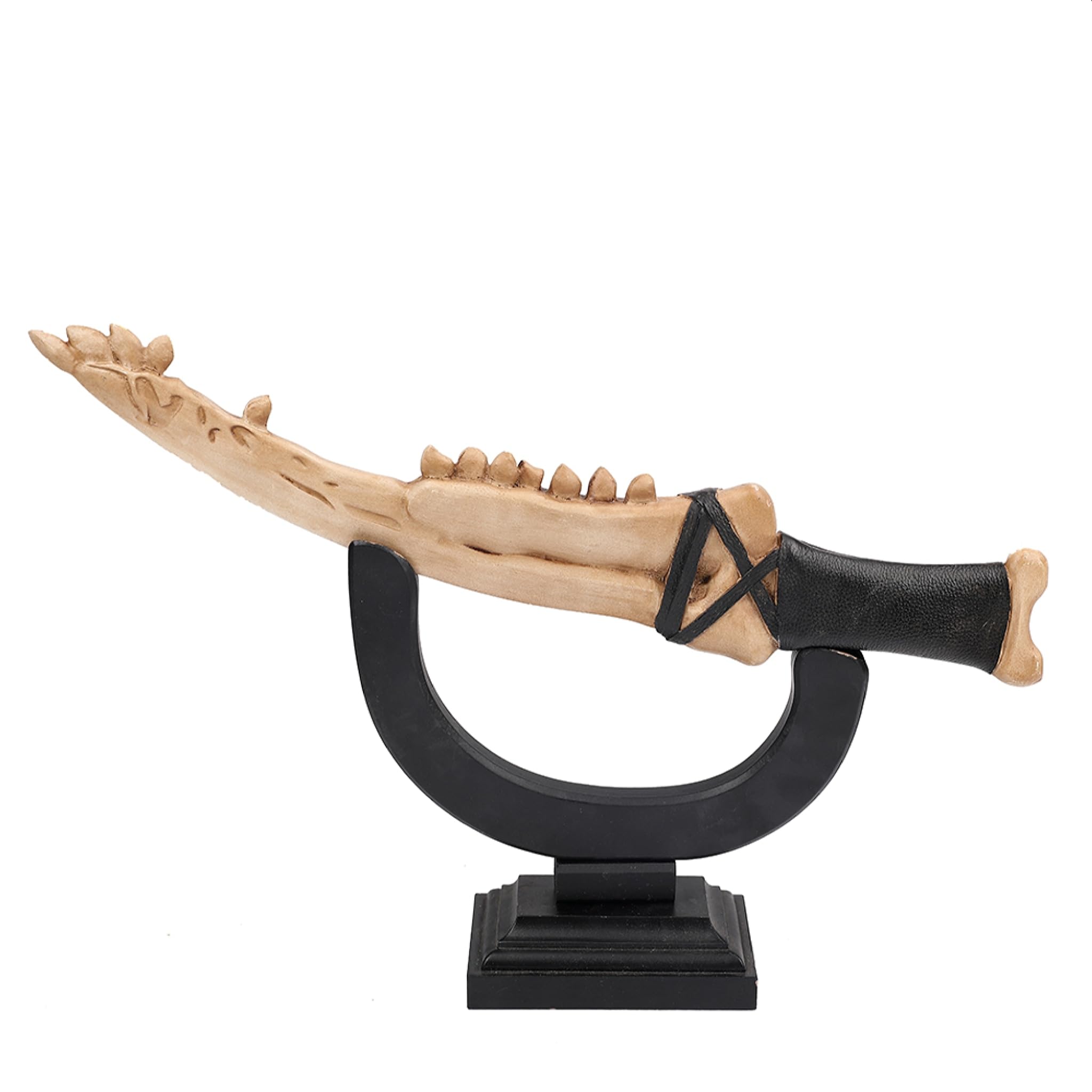 Cosplay Prop Replica Supernatural First Blade Bone Knife | Durable Quality Resin & Hand-Painted | 44cm Overall Length, Includes Display Stand | Perfect for Collectors