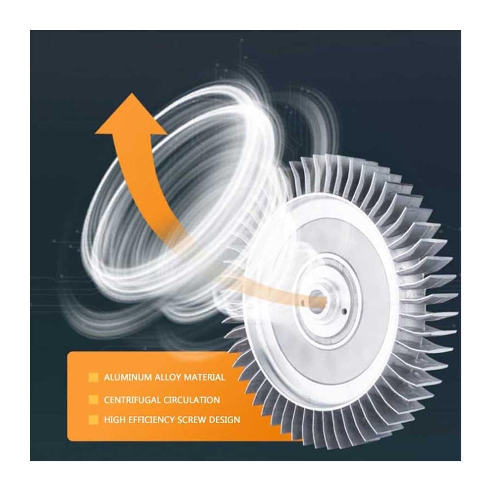 Ventilador, Ventilador centrífugo de Alta presión | potente bomba de aire industrial de 90 W a 200 W, aireador de estanque de peces con bomba de vacío