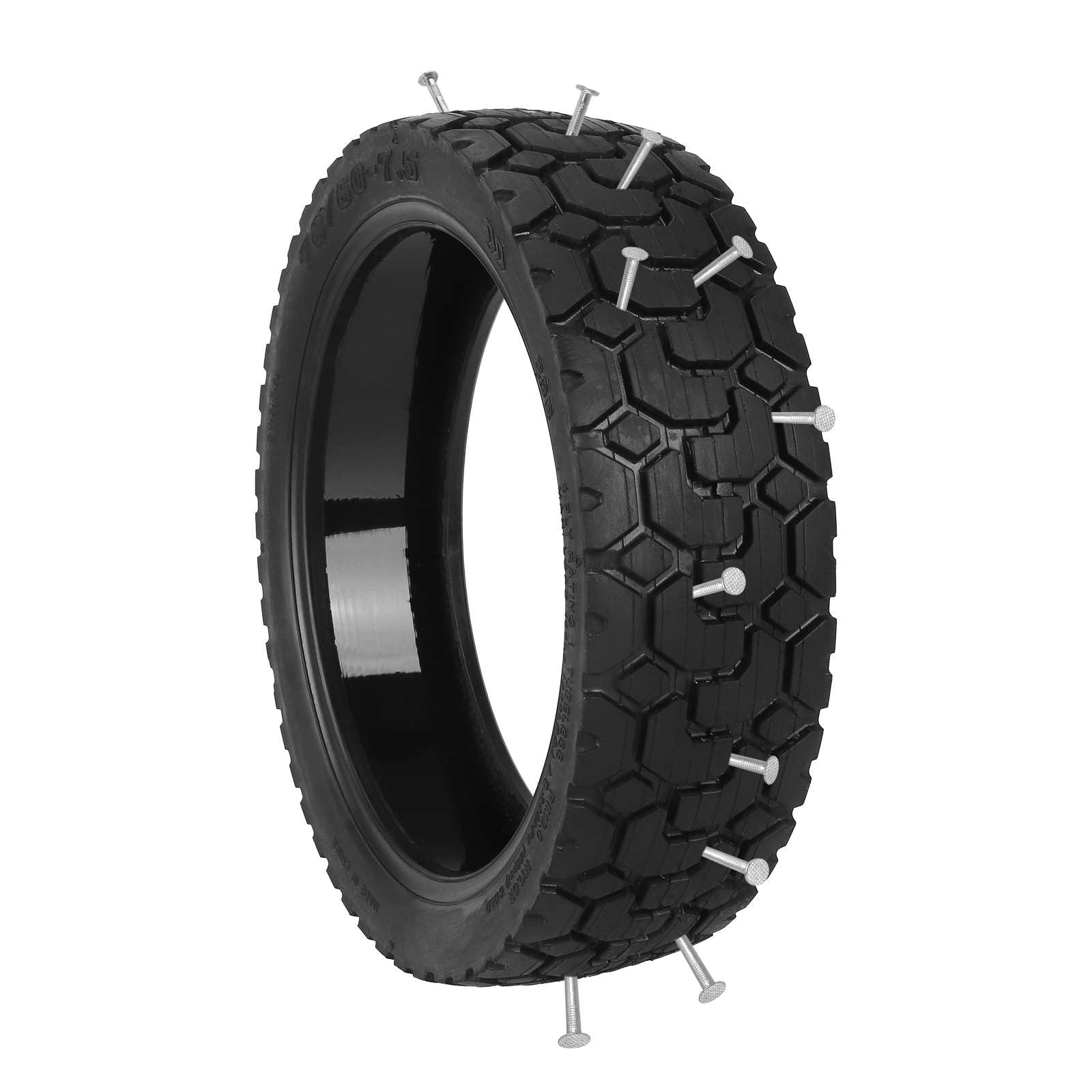 TREFAN 70/60-7,5 Verdickter Tubless Reifen für Segway ZT3 Pro D Elektroroller 11-Zoll Ersatzreifen Verdickte Schlauchlose Reifen Langlebiger, Rutschfester Ersatzräder Scooter (1 Stk mit Gelschicht)