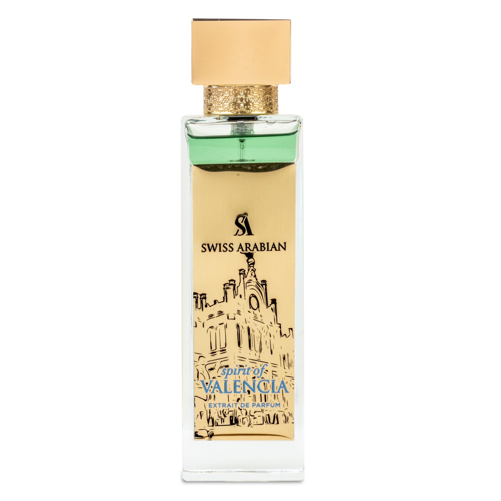 Swiss ArabianSpirit of Valencia Extrait de Parfum, 100ml, Premium Quality Perfume, Unisex Fragrance, Fruity, Floral, Amber, Luxurious Blend Perfume for Women and Men