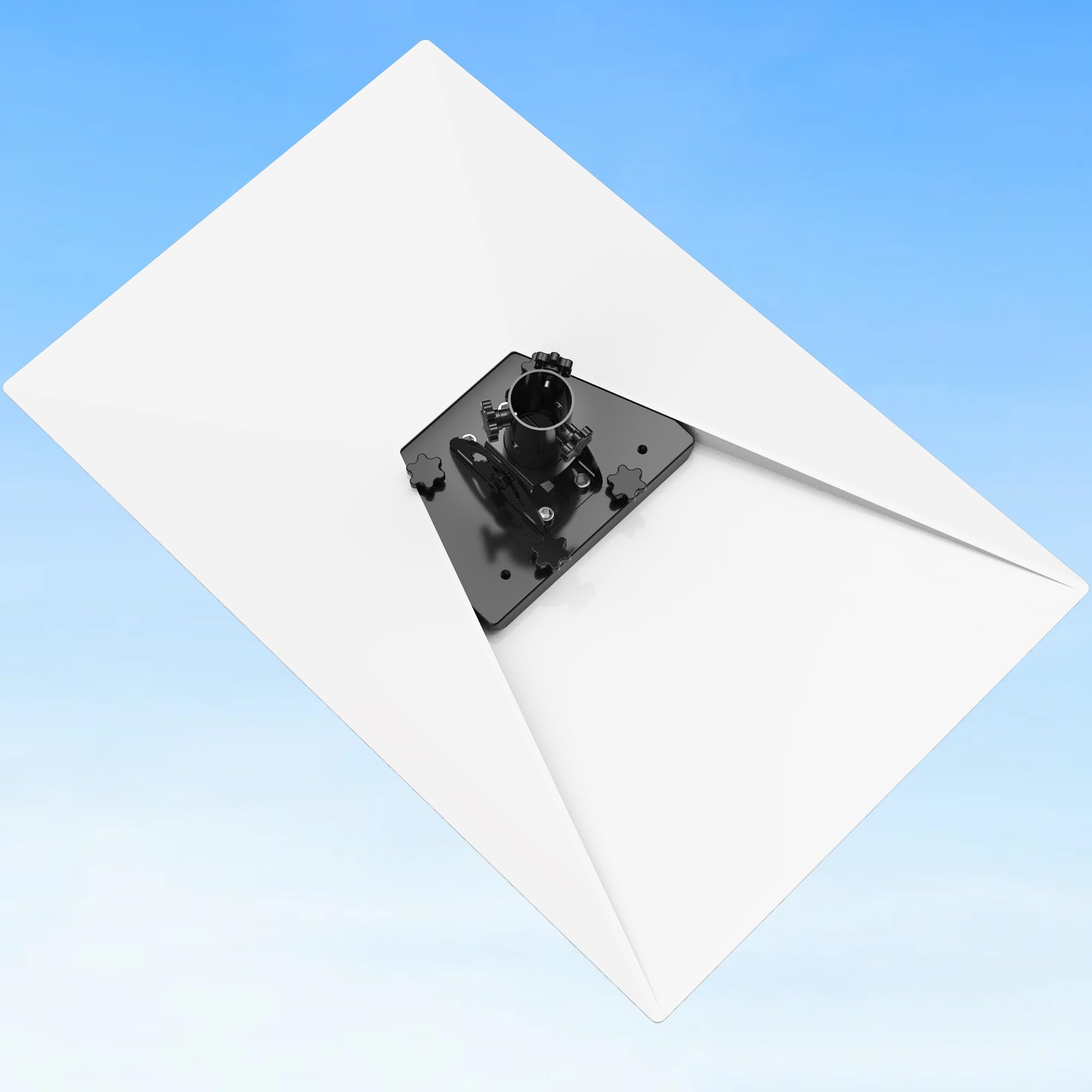 Starlink Gen 3 Pipe Adapter, Starlink Pole Mount,PRUBOVI Starlink Internet Kit Satellite, Compatible with Standard Starlink V3 Plate, Compatible with The 3rd Generation Standard Dish (Black)