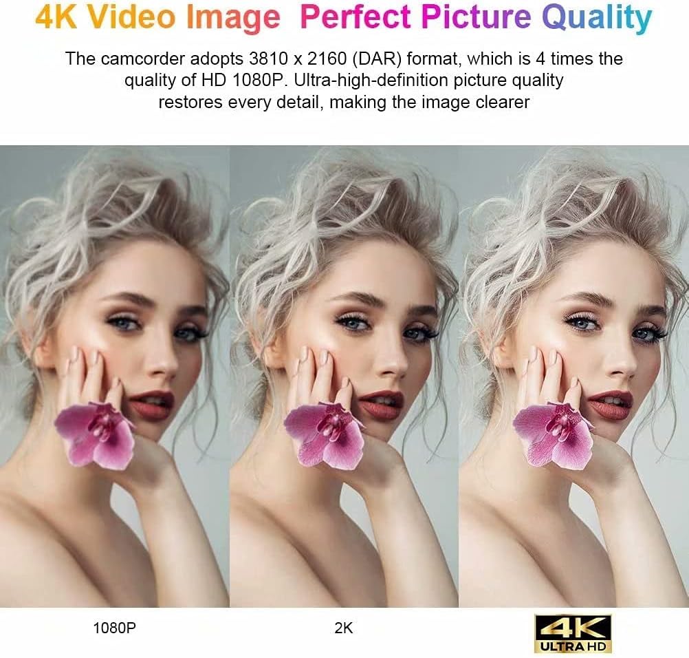 🔥 4K Video Camera Camcorder with Microphone Ultra HD 30MP YouTube Vlogging Camera 3.0 Inch Touch Screen 16X Digital Zoom Camera Recorder with Handheld Stabilizer and Remote Control Blасk Frіdау - 40% оƒƒ 4K Video Camera Camcorder with Microphone Ultra HD 30MP YouTube Vlogging Camera 3.0 Inch Touch Screen 16X Digital Zoom Camera Recorder with Handheld Stabilizer and Remote Control