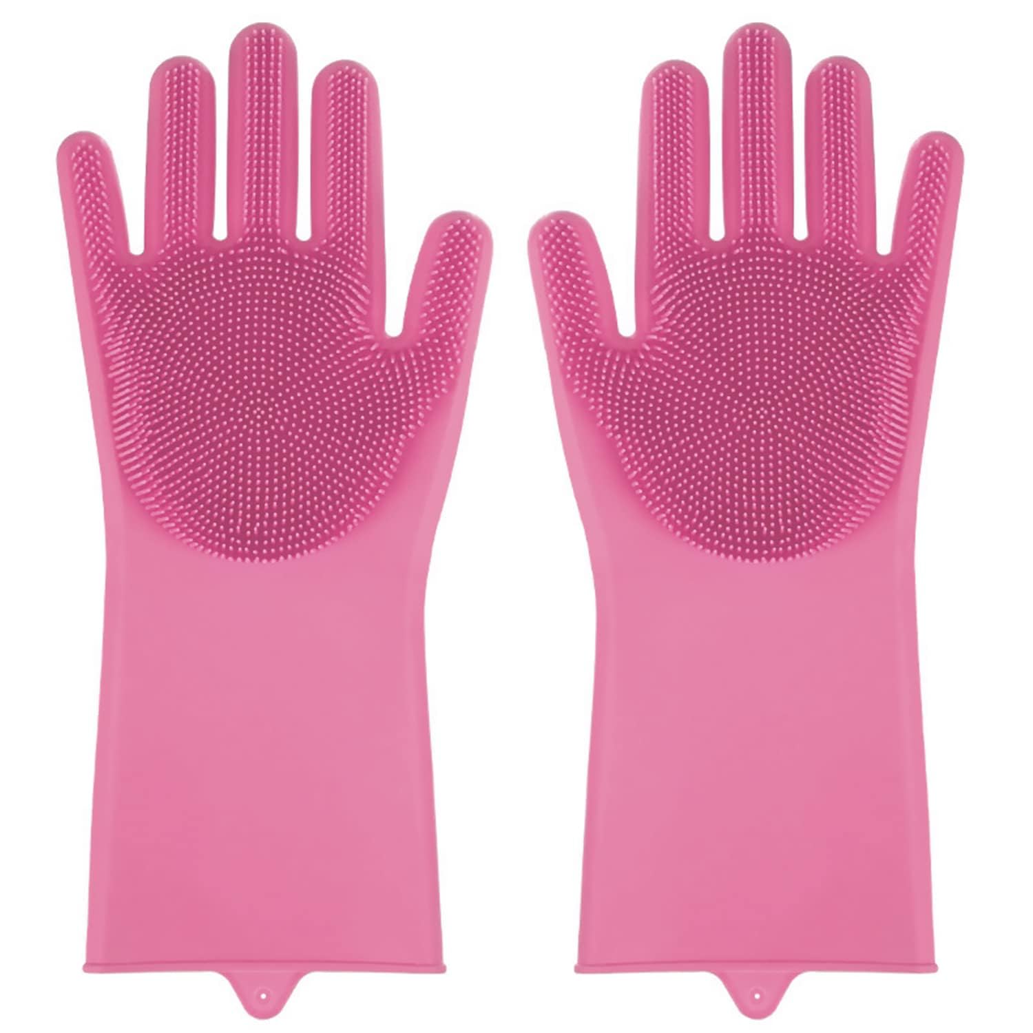 VERAT Silicone Hand Gloves for Kitchen Dishwashing & Pet Grooming | Multipurpose for Dishes, Car, Bathroom Cleaning | Durable Pink Silicone Gloves (B0CPLY9BGW) Amazon Price History, Amazon Price Tracker