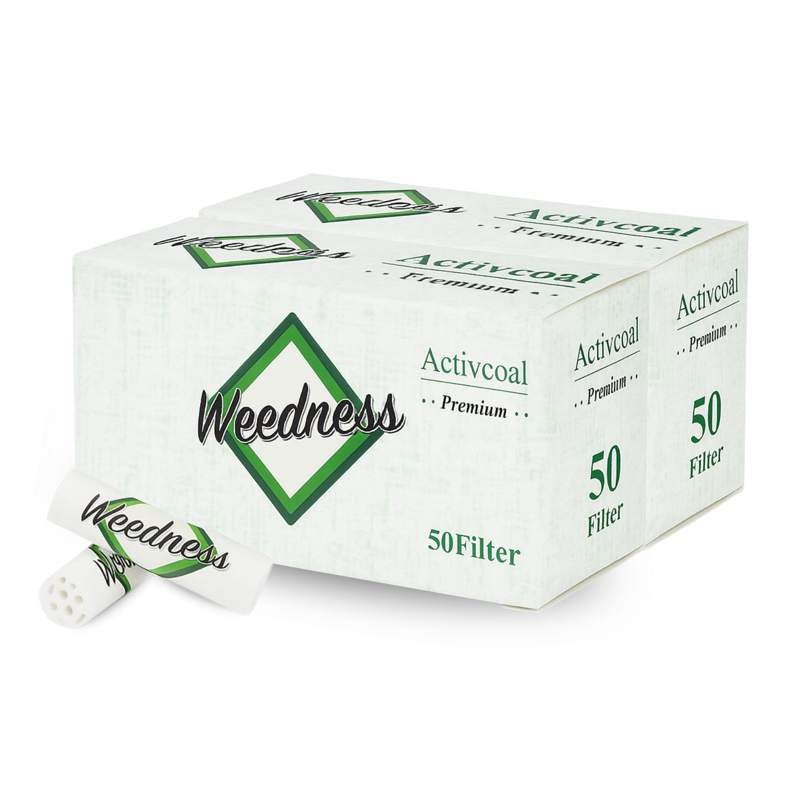 Weedness Filtry węglowe Slim 100 sztuk 7 mm filtry smoły i nikotyny do papierosów filtry do jointów filtry do aktywnego węgla