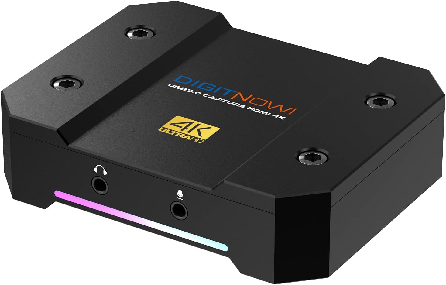 Capture Card, ANYOYO 4K60 Video Grabber, HDR & VRR Capture and Passthrough, Nahezu Null Latenz HDMI Video Capture Card Kompatibilität für Streaming & Gaming, Switch, PS5/4, Kamera, Windows/Mac