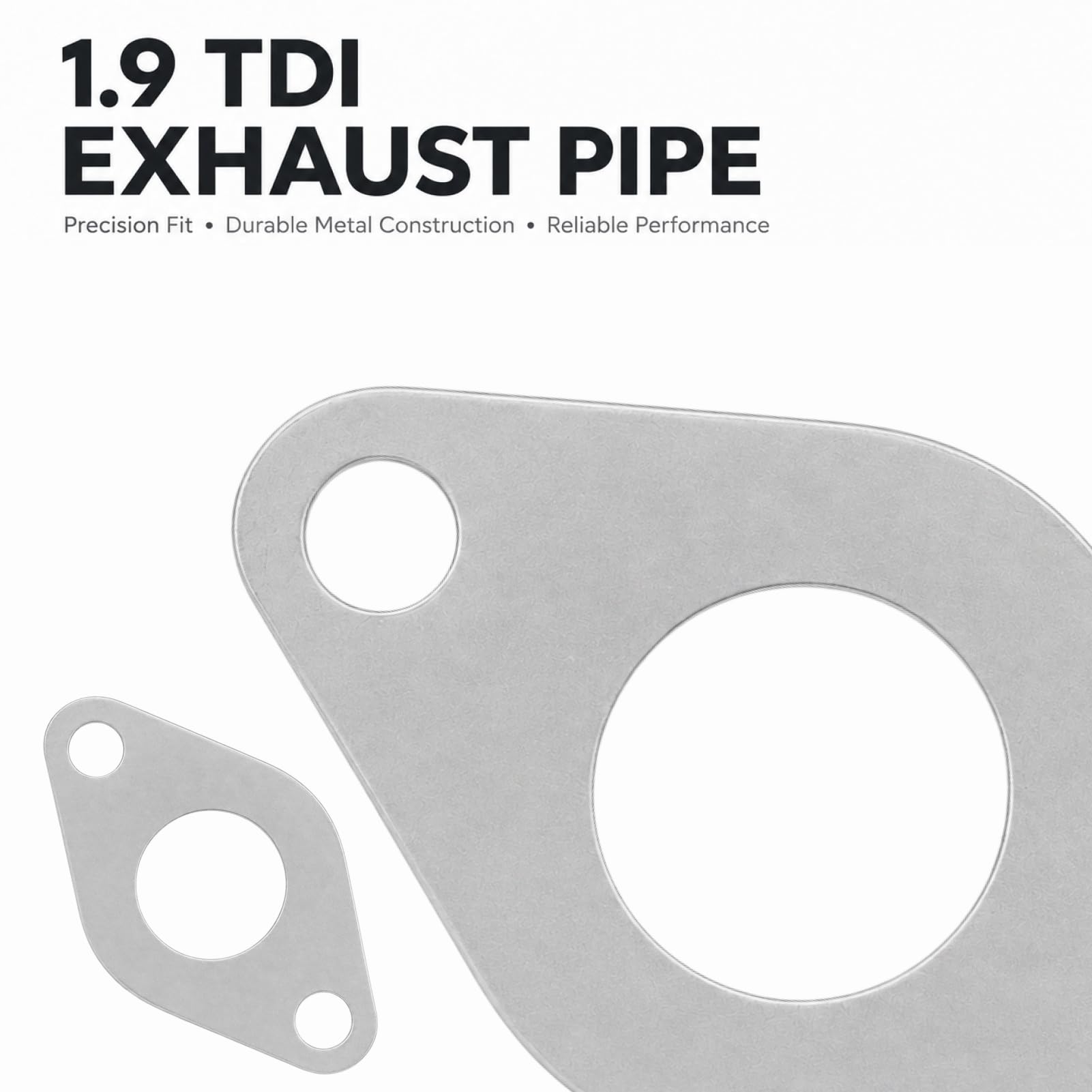 Tubo Valvola EGR 1.9 TDI 38mm 038131521CC, 038131521BQ, 038131521AP, 61384D, 500004, Tubo Raffreddatore EGR 1.9TDI Per Motore 1.9L 1896cc 116Pol³ l4 Diesel SOHC.