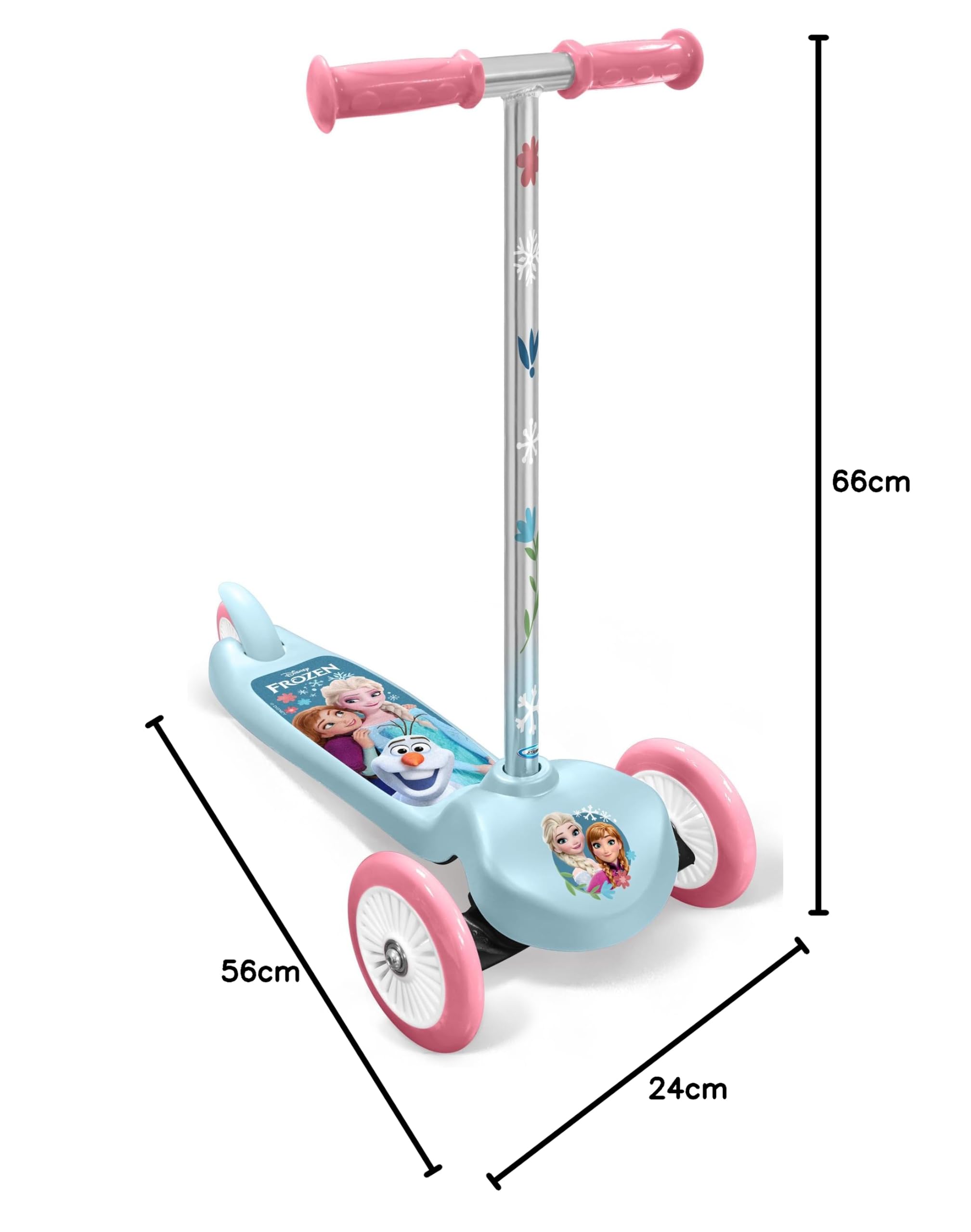Steering Scooter 3 Wheels Frozen 2