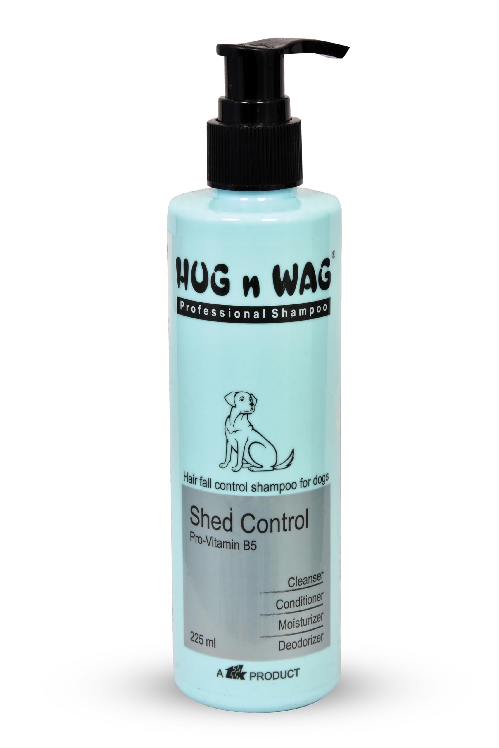 Hug N Wag Shed Control Shampoo for Dogs, 225 ml,Hair Fall Control Shampoo 225 (B0B3JD3S97) Amazon Price History, Amazon Price Tracker