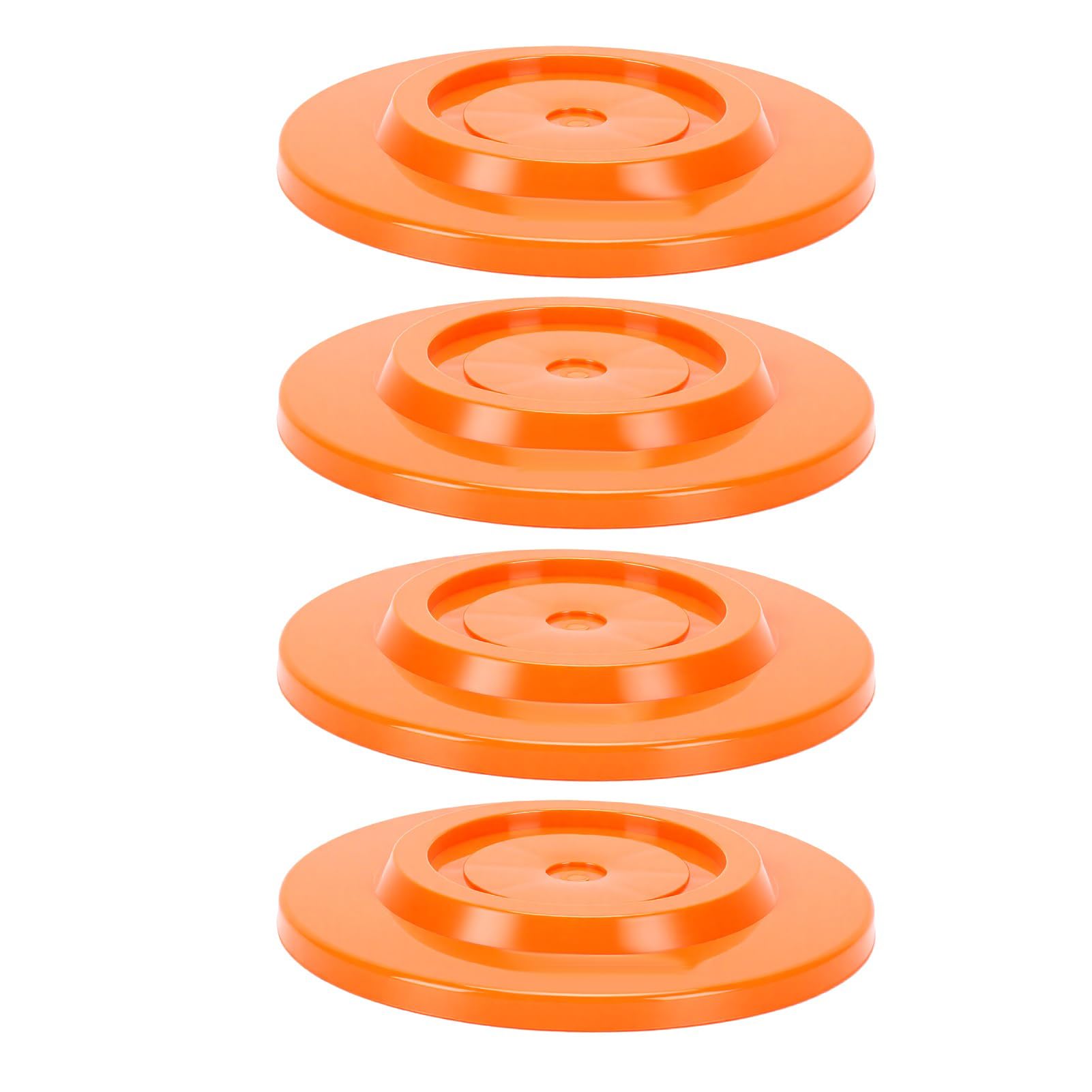 Tnfeeon Wohnmobil Stützplatten 20cm, Schwerlast Anti-Sink Verstärkt PP, für