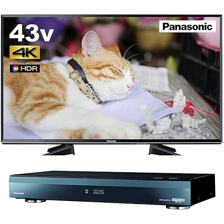 Amazon 4k 放送 対応セット パナソニック 43v型 液晶テレビ ビエラ 裏番組録画 Hdr 対応 Th 43ex600 ブルーレイレコーダー おうちクラウドdiga Dmr Suz60 テレビ 通販 Amazon 4k 放送 対応セット パナソニック 43v型 液晶テレビ ビエラ 裏番組録画 Hdr 対応 Th 43ex600 ブルーレイレコーダー おうちクラウドdiga Dmr Suz60 テレビ 通販