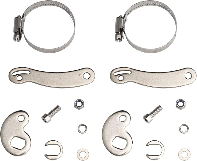 LGEGE Universal Torque Arm Conversion Kit 2 Sets, Compatible with Most Electric Bicycle, Protective Accessories for e-Bike Front or Rear Hub Motors