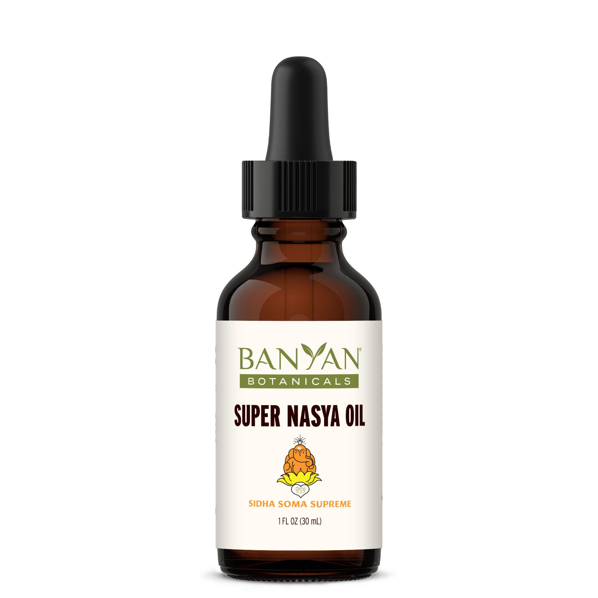 Banyan Botanicals Super Nasya Oil – Herbal Nasal Oil Drops with Rose & Sandalwood – Soothes The Nasal Passages & Supports Healthy Respiration* – 1 oz – Non-GMO, Chemical Free, Cruelty Free