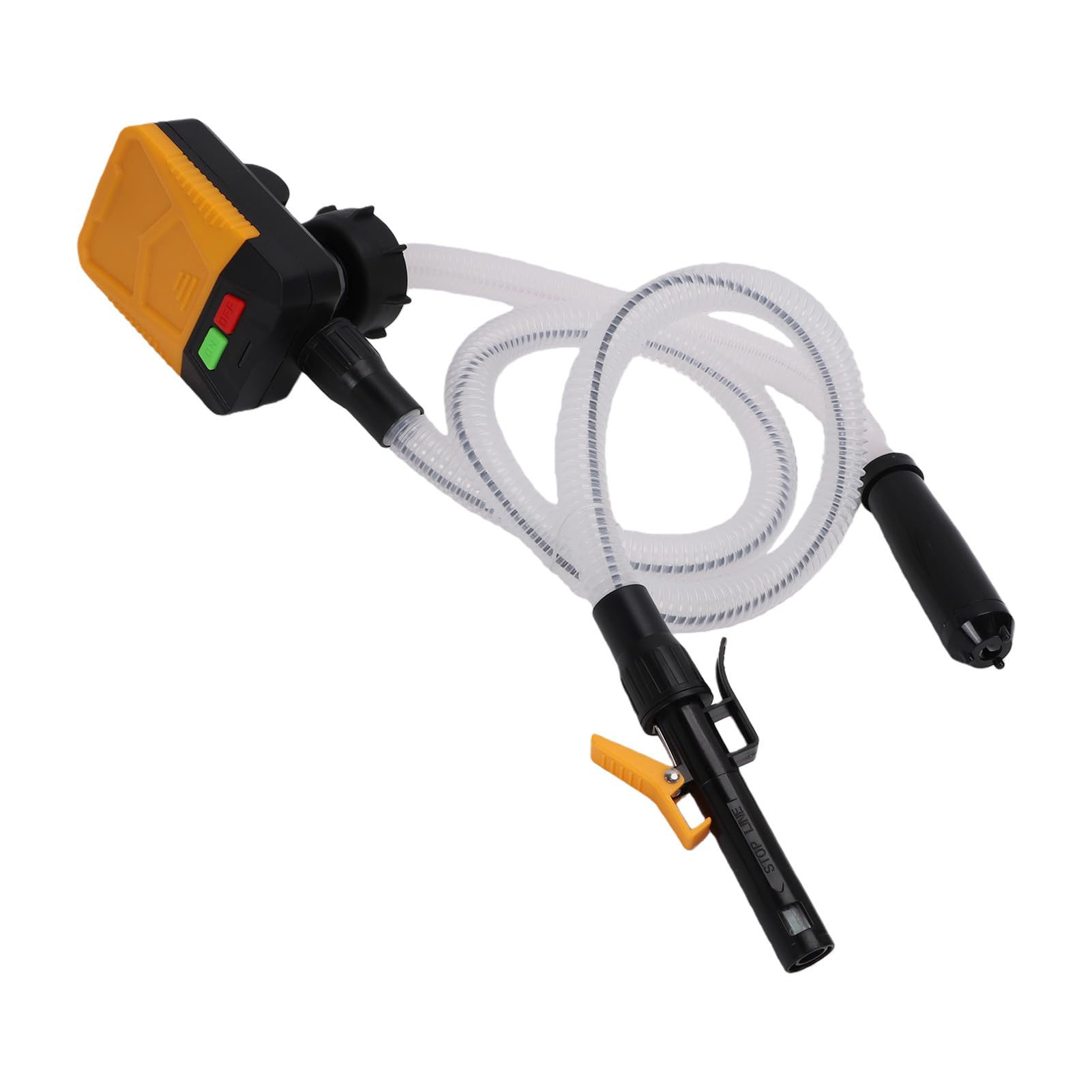 Pompa Elettrica per Trasferimento Olio con Sensore di Arresto | Pompa per estrazione fluidi, funzionamento silenzioso, con 4 batterie AA, per olio motore, cherosene, benzina