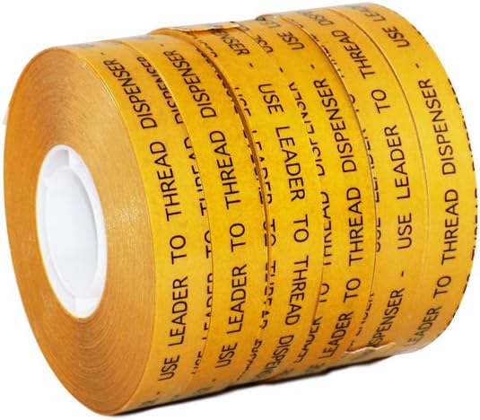 T.R.U. ATG-7502 ATG Tape (Acid Free Adhesive Transfer Tape): 1/2 in. Wide x 36 yds. (Pack of 6)