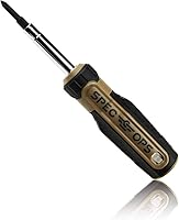 Vista 1 de Spec Ops Herramientas Destornillador multibroca, 6 en 1, puntas magnetizadas de doble cara, eje de acero Cr-Mo, 3% donado a veteranos