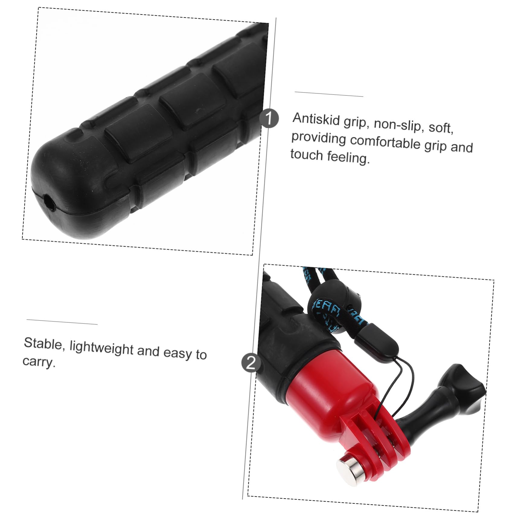 Ergonomischer Kamera Griff - Stabilisator Für Vlogging Und Selfies