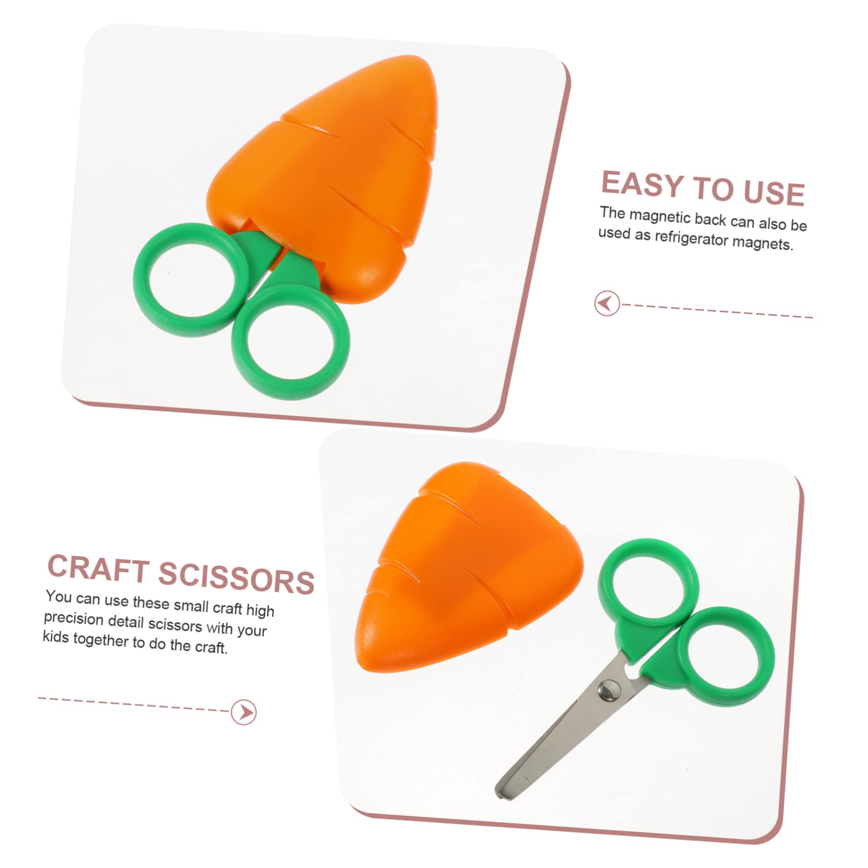 Lurrose 15pièces Ciseaux De Sécurité Colorés Pour Garçon Fille Pour Bricolage Ciseaux Adaptés Aux Tout-petits Et Aux Garçon Fille Pour École Activités Manuelles