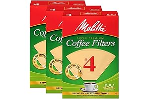 Melitta Cone Coffee Filters, Pack of 300