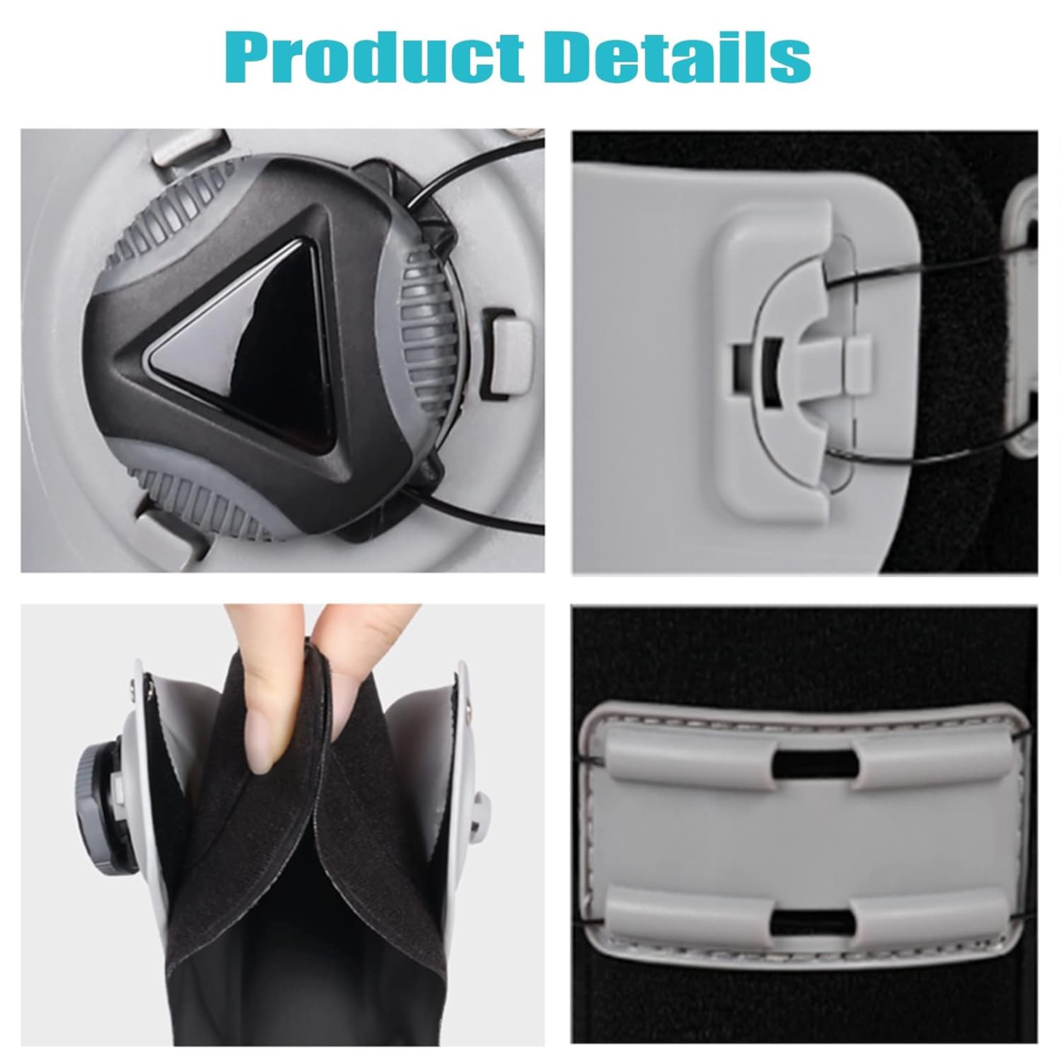 Soporte para la Periostitis Tibial Mavdecll, Soporte para pie caído, diseño con protección de airbag y Cordones Ajustables, Soporte ortopédico para el Tobillo, estabilizador del